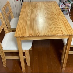 4人掛けダイニングテーブルセット