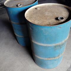 ドラム缶　1本2000円　配送