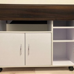 【受け渡し先決定】キャスター付きキッチンカウンター