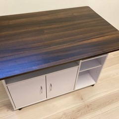 【受け渡し先決定】キャスター付きキッチンカウンターの画像