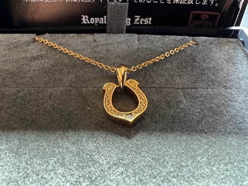 【中古】 STAG ZEST ゴールドネックレス