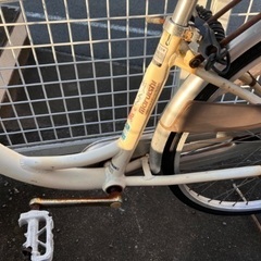 ママチャリ　無料‼️室外に置きぱなしでパンク…の画像
