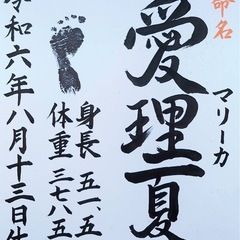 命名書
