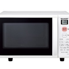 廃棄のため0円SHARP電子レンジの画像