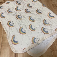 虹柄✨冷感ベビー敷パット✨ベビーシーツ✨
