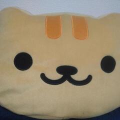 [商談中]ねこあつめ　でっかいころりんクッション(ちゃとら)