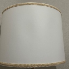 IKEA RINGSTA リングスタ　ホワイトランプシェード 42cm 装飾つき【お引き取り大歓迎】の画像