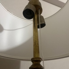 IKEA RINGSTA リングスタ　ホワイトランプシェード 42cm 装飾つき【お引き取り大歓迎】の画像