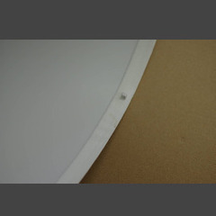 IKEA RINGSTA リングスタ　ホワイトランプシェード 42cm 装飾つき【お引き取り大歓迎】の画像