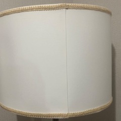 IKEA RINGSTA リングスタ　ホワイトランプシェード 42cm 装飾つき【お引き取り大歓迎】の画像