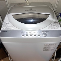 TOSHIBA 全自動洗濯機 風乾燥 5kgタイプ AW-5G6