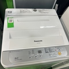 ご来店時、ガンお値引き‼️Panasonic(パナソニック) 2016年製 5.0kg 洗濯機?