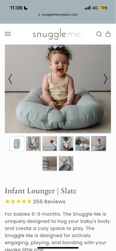 Snuggle me Organic ベッドインベッド