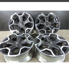 スバル　XV純正ホイールにトーヨーオープンカントリー付き4本セット！　225／65R17 バリ山！ 22年製造の画像