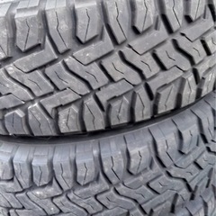 スバル　XV純正ホイールにトーヨーオープンカントリー付き4本セット！　225／65R17 バリ山！ 22年製造の画像