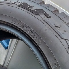 スバル　XV純正ホイールにトーヨーオープンカントリー付き4本セット！　225／65R17 バリ山！ 22年製造の画像