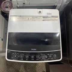 Haier 5.5kg全自動洗濯機　2021年製　JW-CC5D 分解洗浄済み　１ヶ月保証付き　【リサイクルショップ道楽屋】の画像