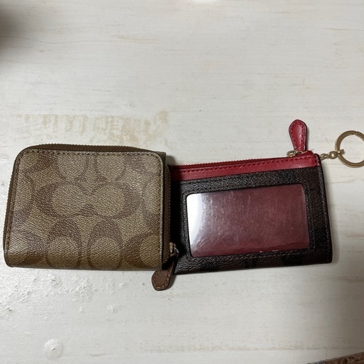 coach財布とカードケース