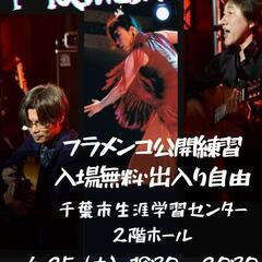 いよいよ明日です！今年最後のフラメンコ公開練習会！ プロ、練習生混合（無料！）　vol.4 - 千葉市