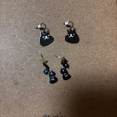 ネコちゃんピアス