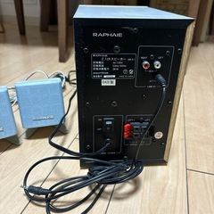 【取引決定】2.1ch スピーカー　SW-X1 RAPHAIEの画像