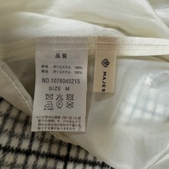 ◎【MAJESTIC LEGON】チェック柄ミニスカート 　Mの画像