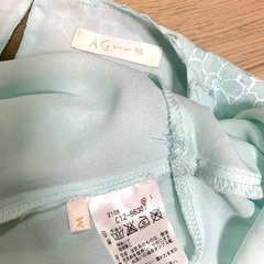 ag by aquagirl 半袖　オフィス　M カジュアル　トップス　女性　レディース　レース　シンプル　フォーマル　二次会　の画像