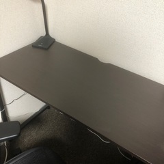 10/10（日）まで【ニトリ:説明書付】オフィスチェアとデスクの画像