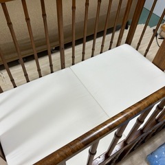 マットレス付きベビーベッド　の画像