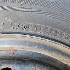 185/65R15 VRX2 スチールホイール　スタッドレスタイヤセットの画像