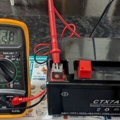バイクバッテリー中古　‎CTX7A-BS