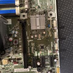 HPE 580jpマザーボード＋CPUの画像