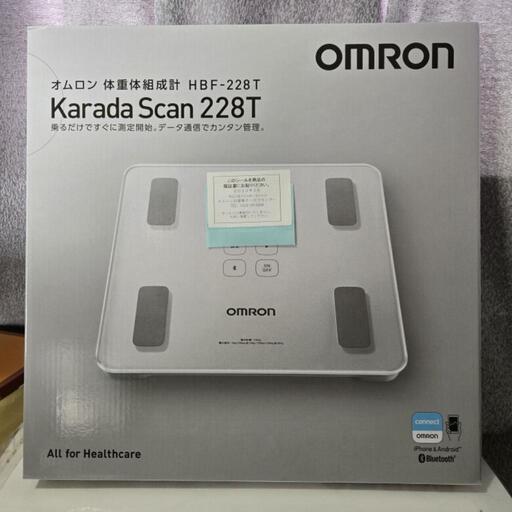 【未使用品】オムロン体重体組成計HBF228T