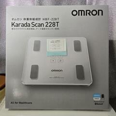 <未使用品>オムロン体重体組成計HBF228Tの画像