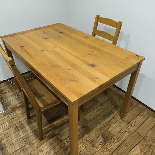 イケア IKEA JOKKMOKK テーブル＆チェア2脚