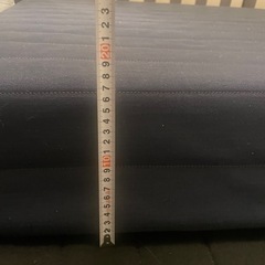 【ニトリ】　シングルベット　脚付きの画像