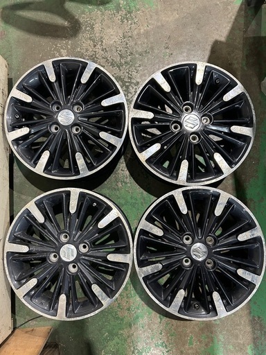 SUZUKI純正15インチアルミホイール値下げしました