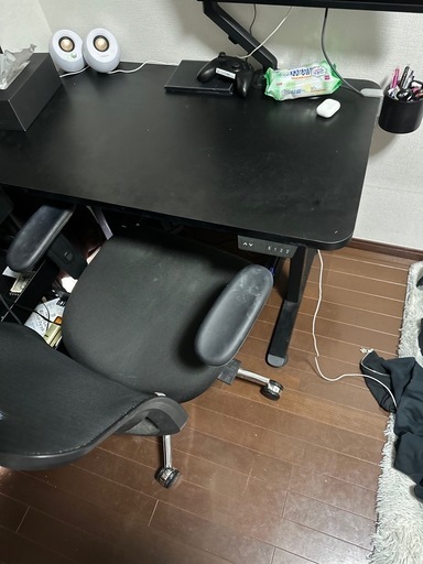 昇降式デスク チェア