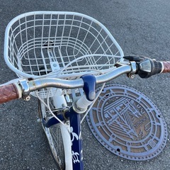 女児　自転車　22インチ　6段変速　　の画像