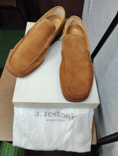 a.testoni  革靴　25cm