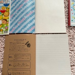 ノート(新品未使用) らくがき帳(それぞれ2割4割使用済み 計4冊セットの画像