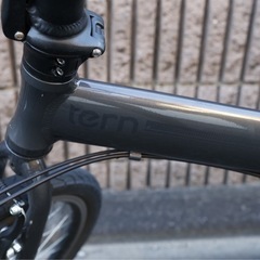 ターン　Tern Link A7 グレー　7速　折りたたみ自転車
の画像