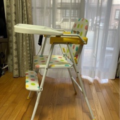 【最終値下げしました】ベビーハイチェアの画像