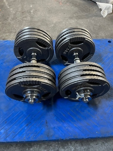 2000円値下げ　　スクリューダンベル　22.5kg 2個