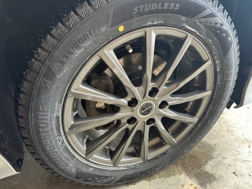 新品　ブリヂストン　VRX3　スタッドレス　235/50R17 ホイール付き　4本セット