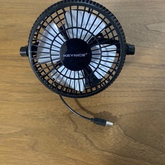 Keynice USB扇風機　卓上 クリップ 静音 ミニ扇風機　...