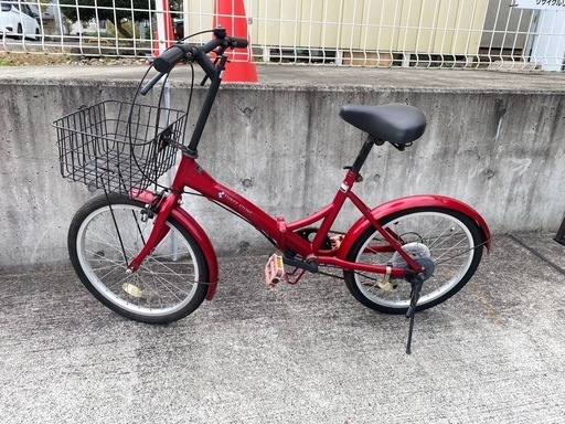6段変速 折りたたみ自動車 20インチ 中古 買取 自転車 