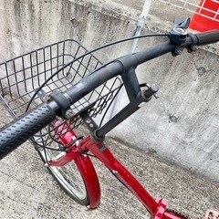 6段変速 折りたたみ自動車 20インチ 中古 買取 自転車 の画像