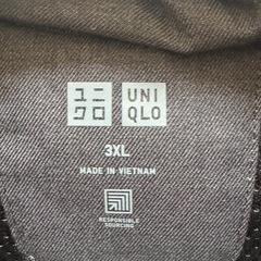 早期割引価格！　UNIQLO ハイブリットダウンコート ダークグレー　3Lの画像