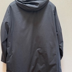 早期割引価格！　UNIQLO ハイブリットダウンコート ダークグレー　3Lの画像